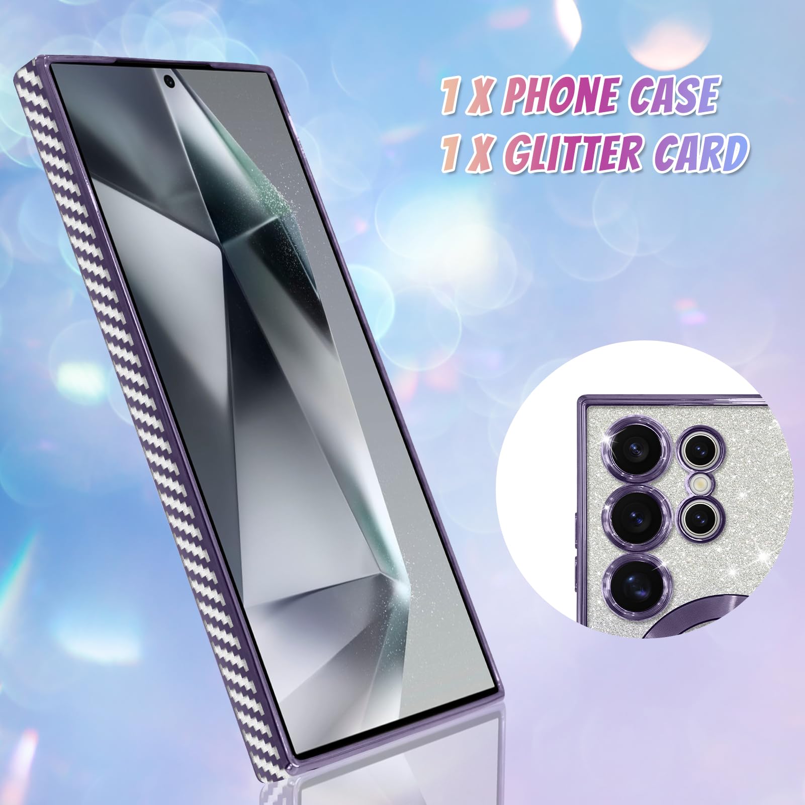 Foto 2 | Funda De Teléfono Bonoma Compatible Con Samsung Galaxy S24 Ultra - Venta Internacional.