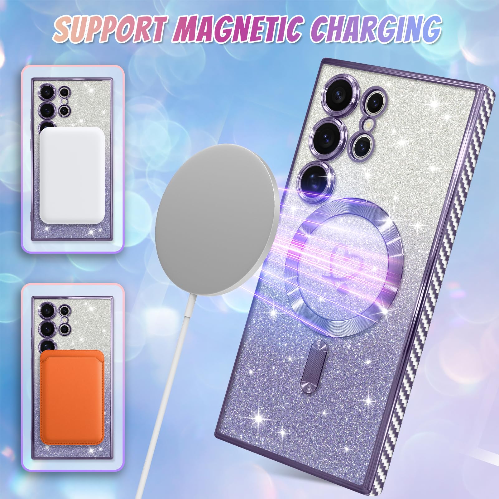 Foto 5 | Funda De Teléfono Bonoma Compatible Con Samsung Galaxy S24 Ultra - Venta Internacional.