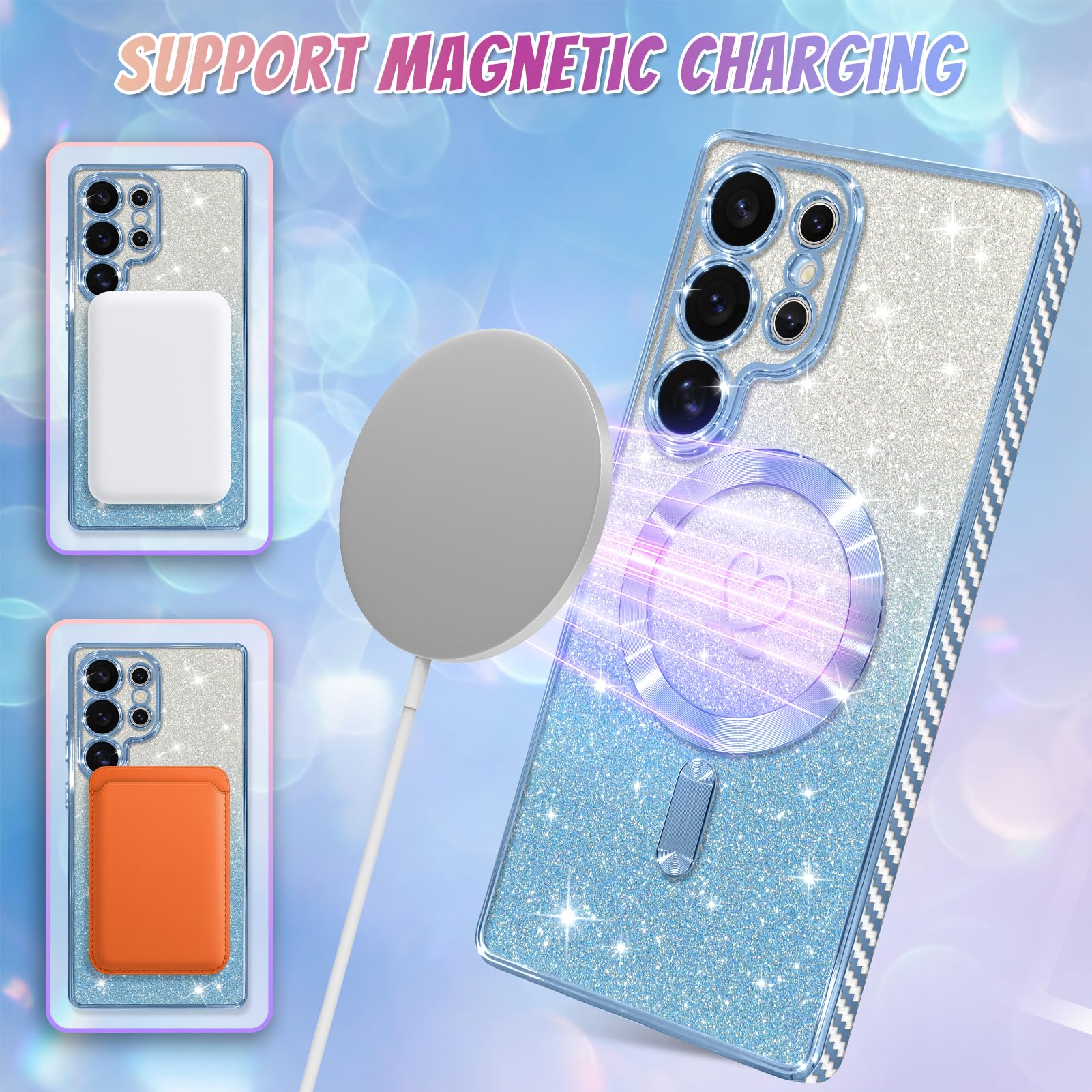 Foto 6 pulgar | Funda De Teléfono Bonoma Compatible Con Samsung Galaxy S25 Ultra - Venta Internacional.