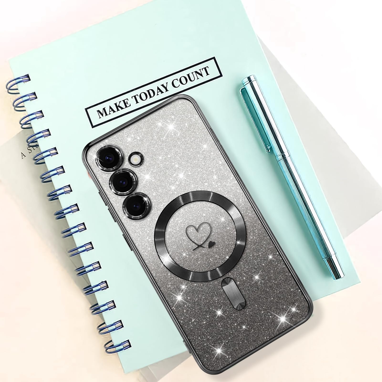 Foto 6 | Funda Bonoma Para Teléfono Móvil Compatible Con Samsung Galaxy S24, Color Negro - Venta Internacional.