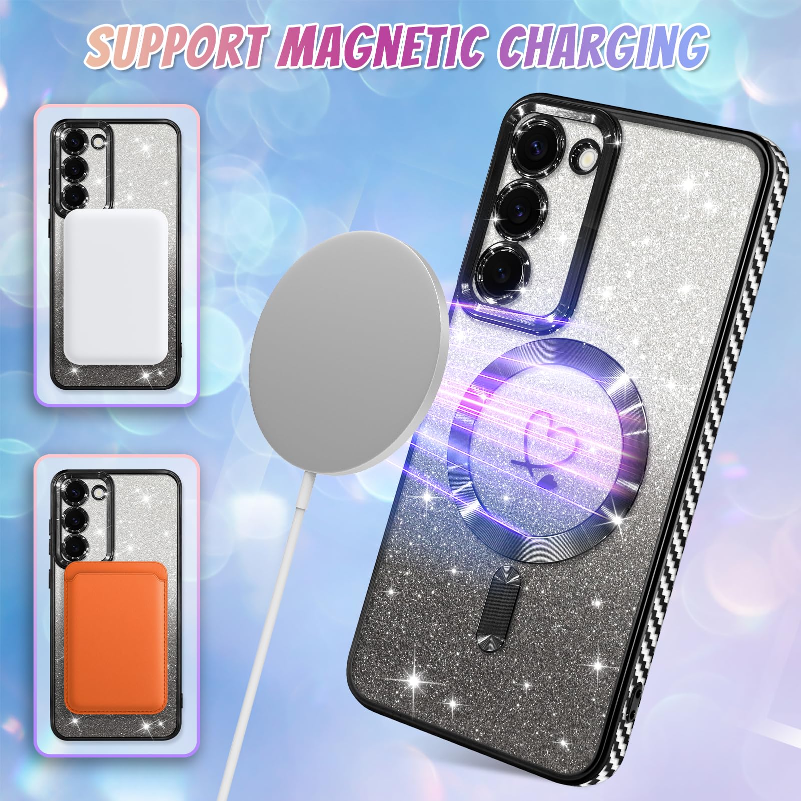 Foto 6 pulgar | Funda De Teléfono Bonoma Compatible Con Samsung Galaxy S23 Plus - Venta Internacional.