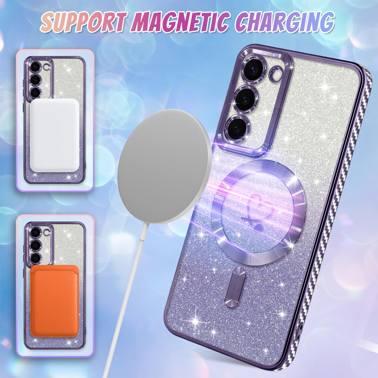 Foto 6 pulgar | Funda De Teléfono Bonoma Compatible Con Samsung Galaxy S23 Plus - Venta Internacional.