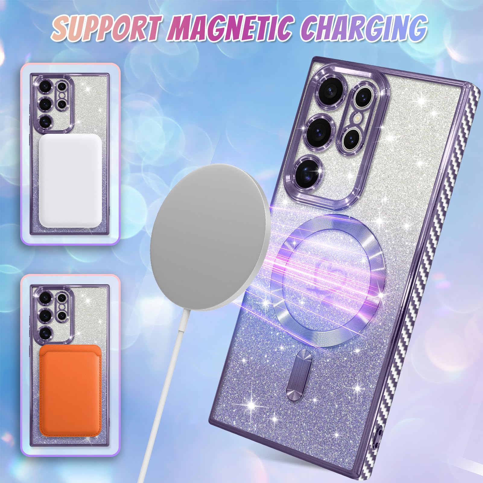 Foto 5 | Funda De Teléfono Bonoma Compatible Con Samsung Galaxy S23 Ultra - Venta Internacional.