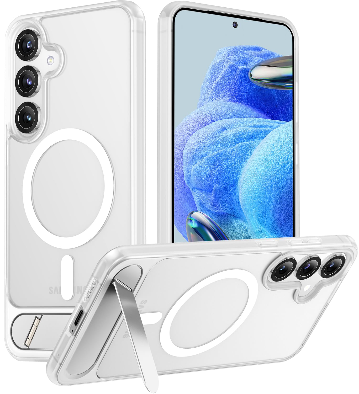 Foto 2 pulgar | Funda De Teléfono Magnética Temdan Para Samsung Galaxy S25 Plus - Venta Internacional.