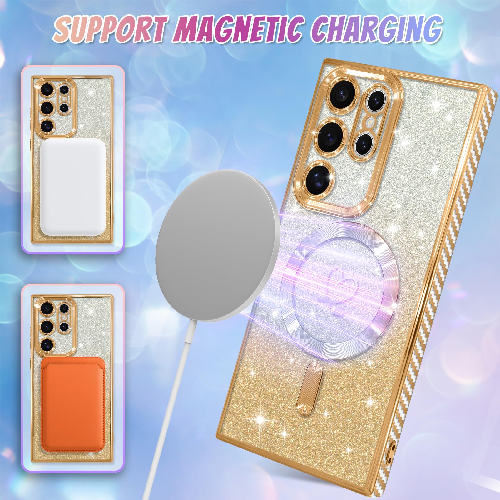 Foto 6 pulgar | Funda De Teléfono Bonoma Compatible Con Samsung Galaxy S23 Ultra - Venta Internacional.