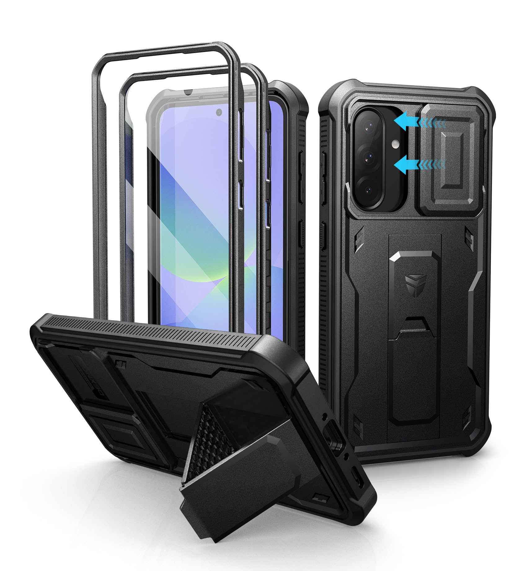 Foto 2 pulgar | Funda De Teléfono Dexnor Para Samsung Galaxy A36 5g Con Protector De Pantalla - Venta Internacional.