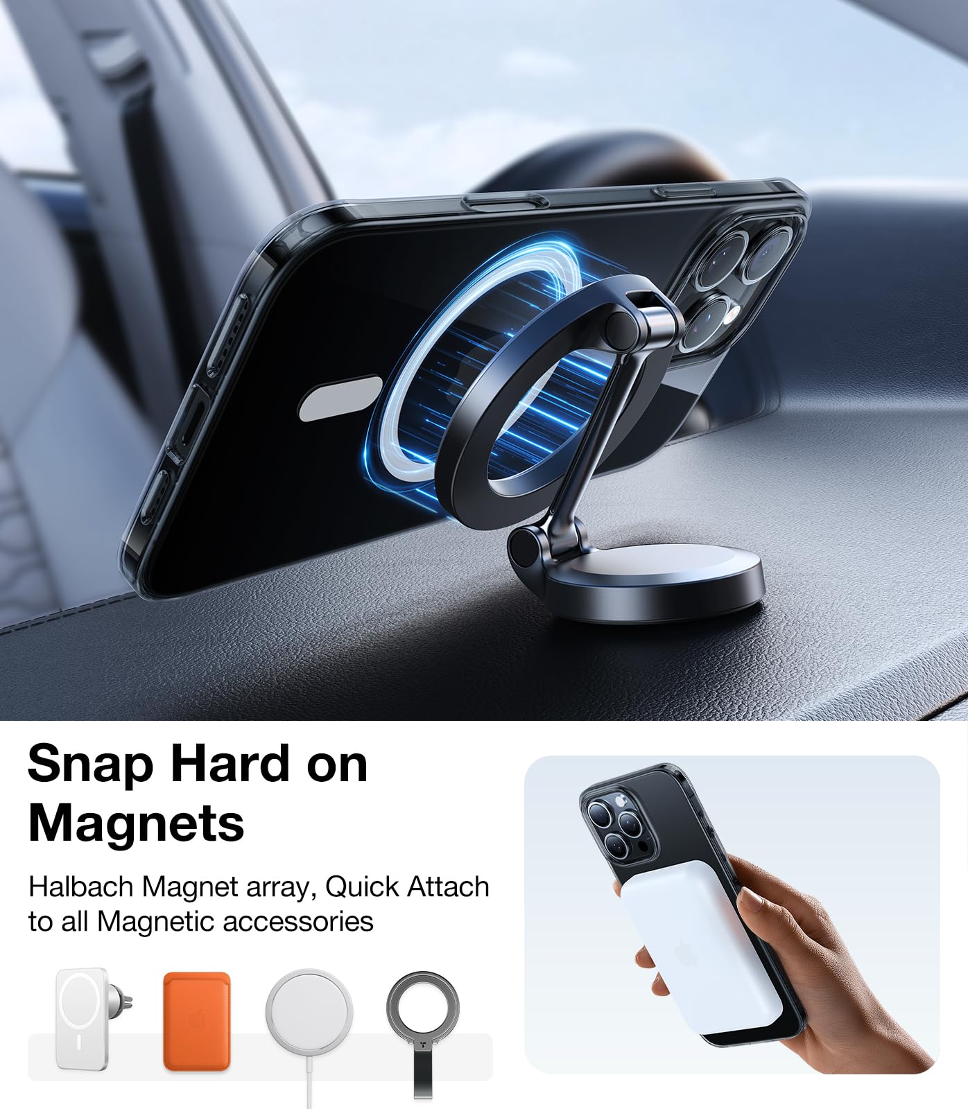 Foto 5 pulgar | Funda De Teléfono Torras Magnetic Slim Fit Para Iphone 16 Pro - Venta Internacional.