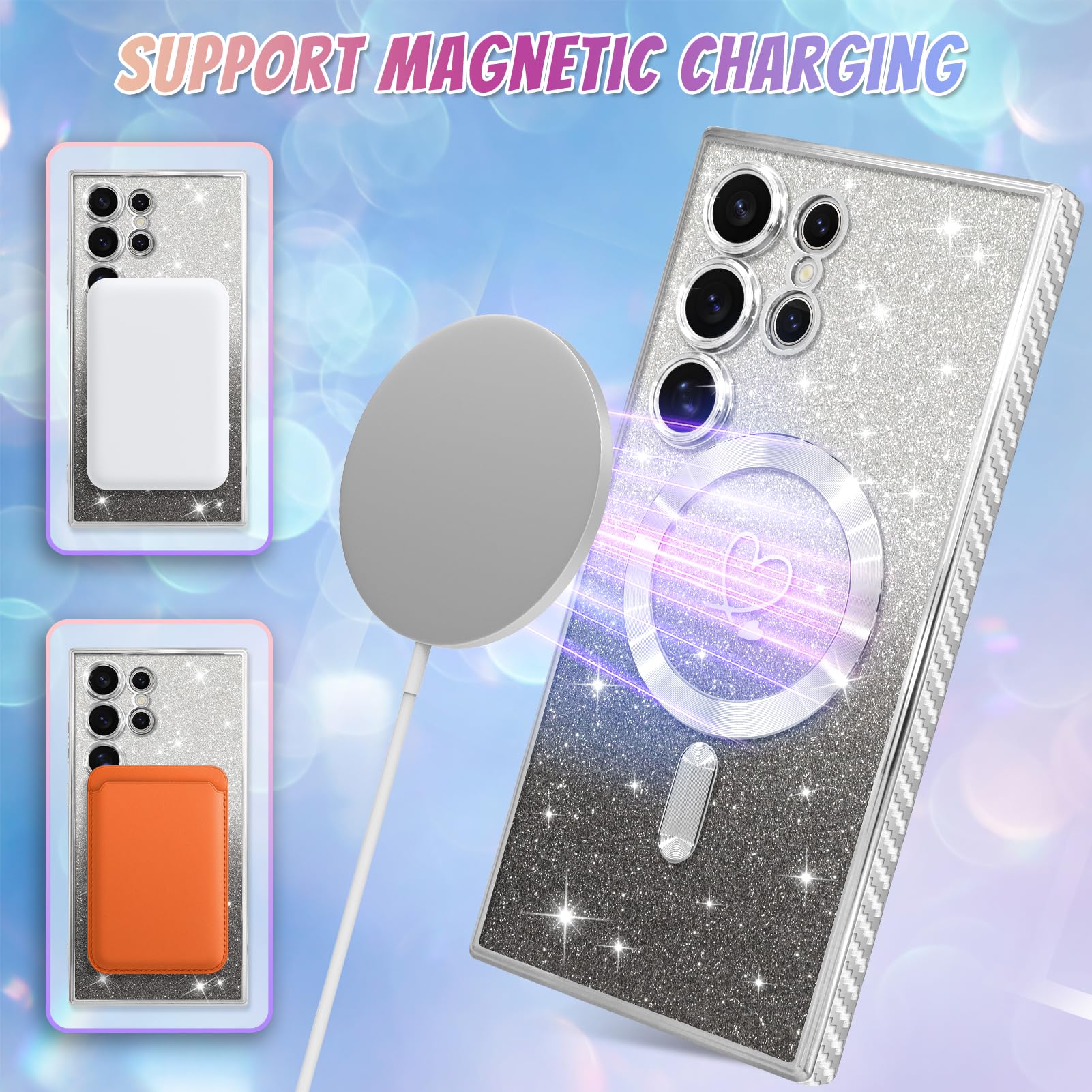 Foto 5 | Funda De Teléfono Bonoma Compatible Con Samsung Galaxy S24 Ultra - Venta Internacional.