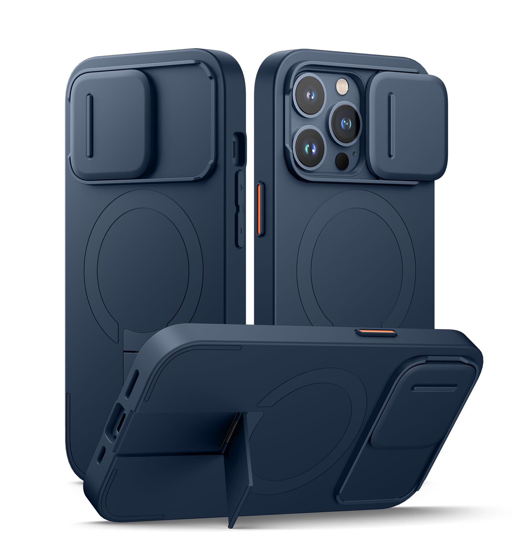Foto 2 pulgar | Funda Suritch Para Iphone 13 Pro Con Funda Magnética, Color Azul - Venta Internacional.