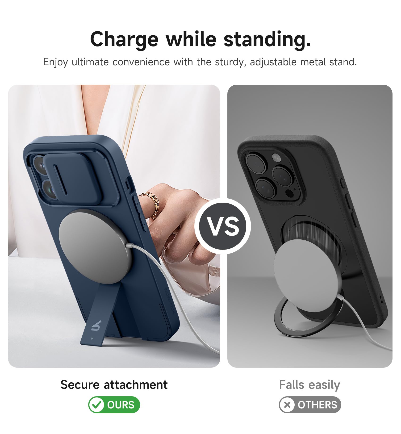 Foto 5 | Funda Suritch Para Iphone 13 Pro Con Funda Magnética, Color Azul - Venta Internacional.