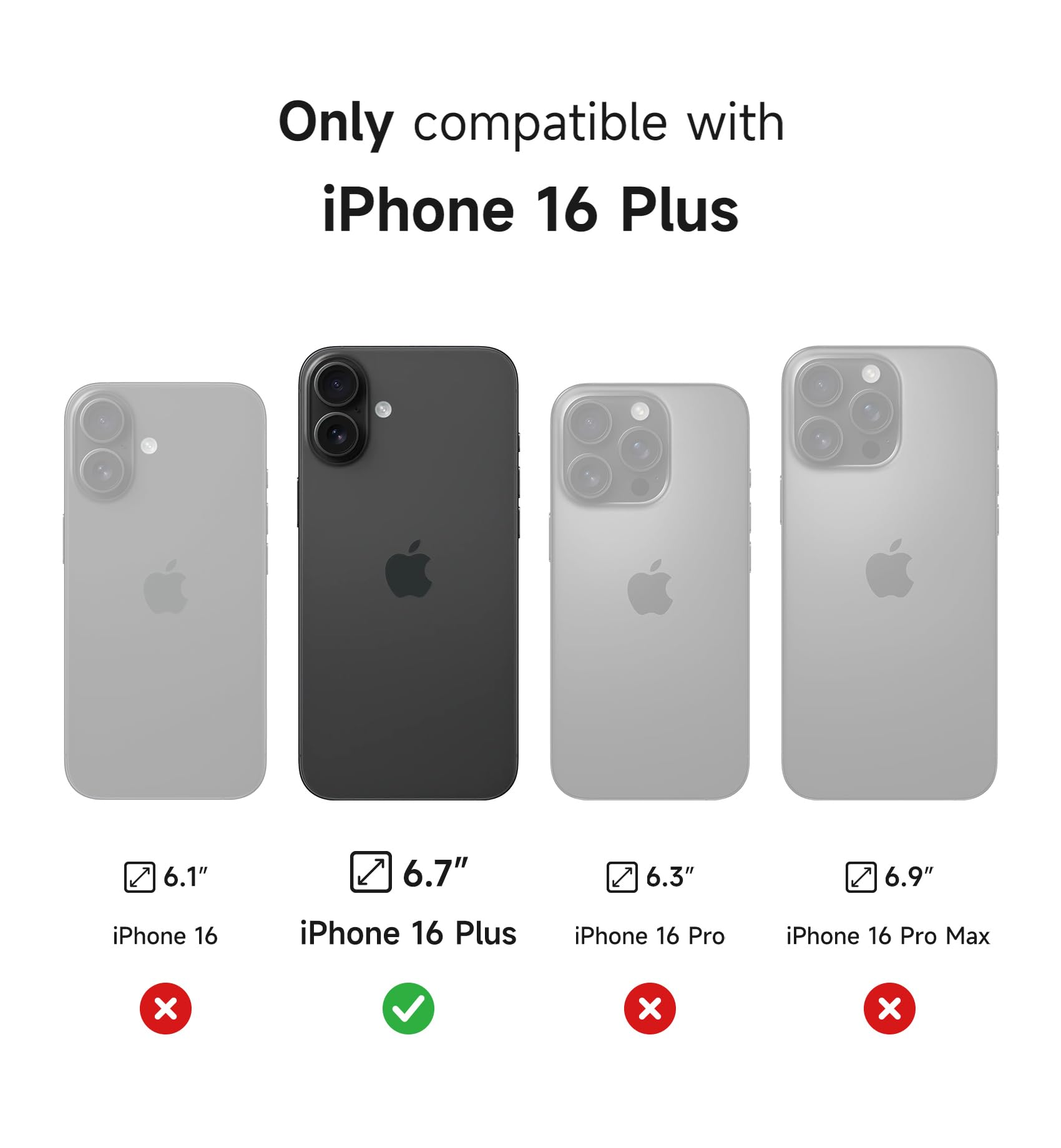 Foto 3 pulgar | Funda Suritch Para Iphone 16 Plus Con Cámara Magnética Slide Blue - Venta Internacional.