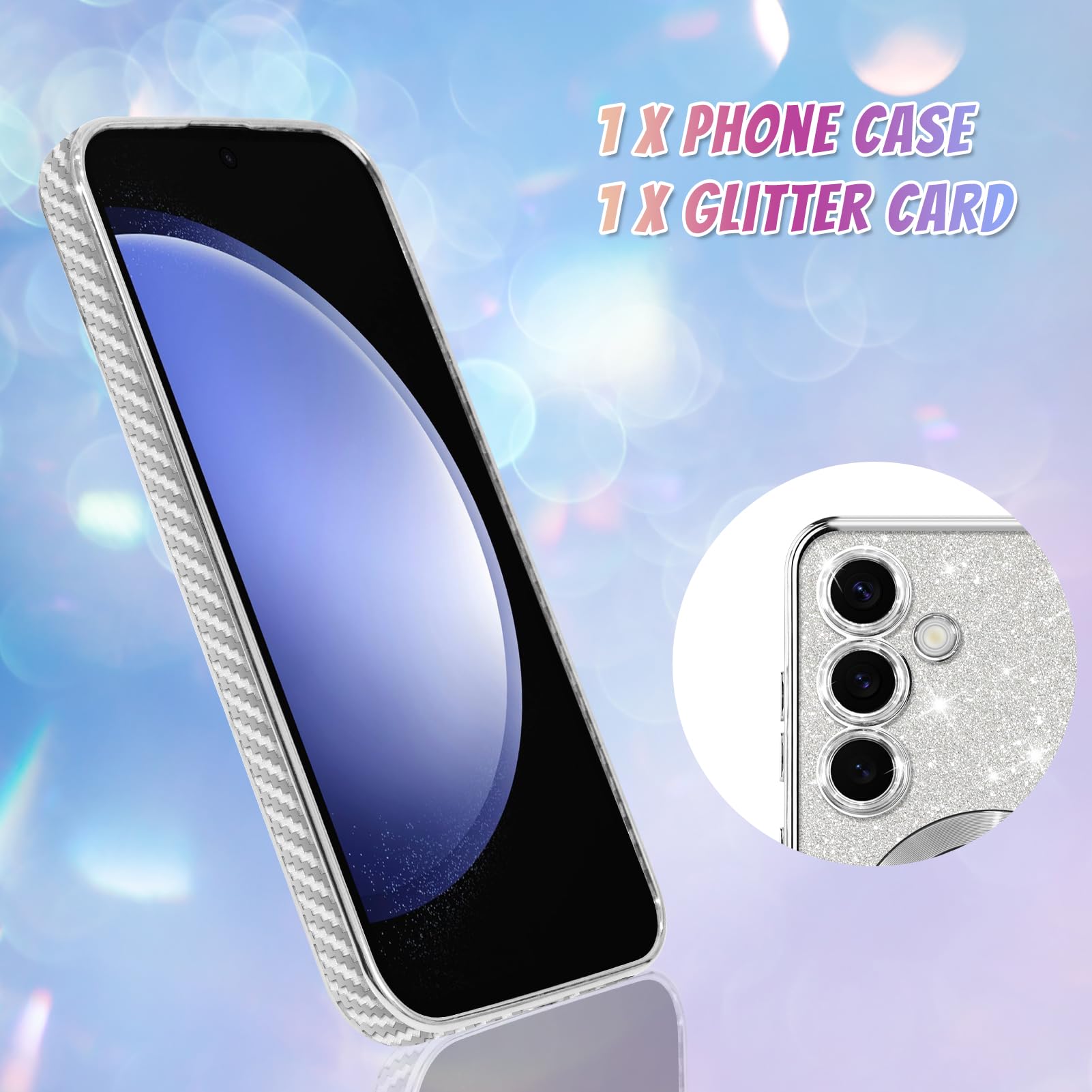 Foto 3 pulgar | Funda De Teléfono Bonoma Compatible Con Samsung Galaxy S23 Fe - Venta Internacional.
