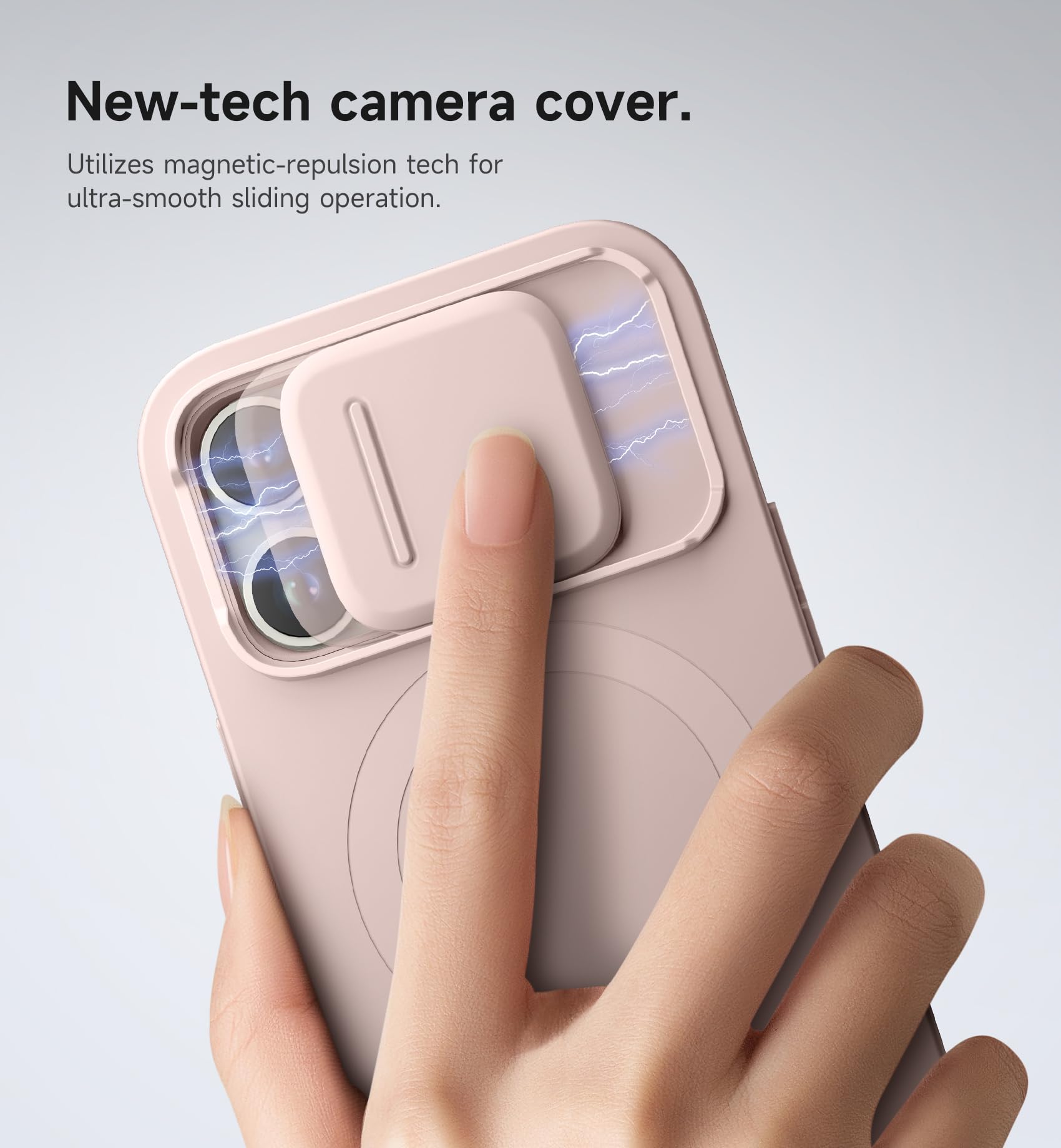 Foto 5 pulgar | Funda Suritch Para Iphone 13 Pro De 6.1 Pulgadas Con Funda Magnética, Color Rosa - Venta Internacional.