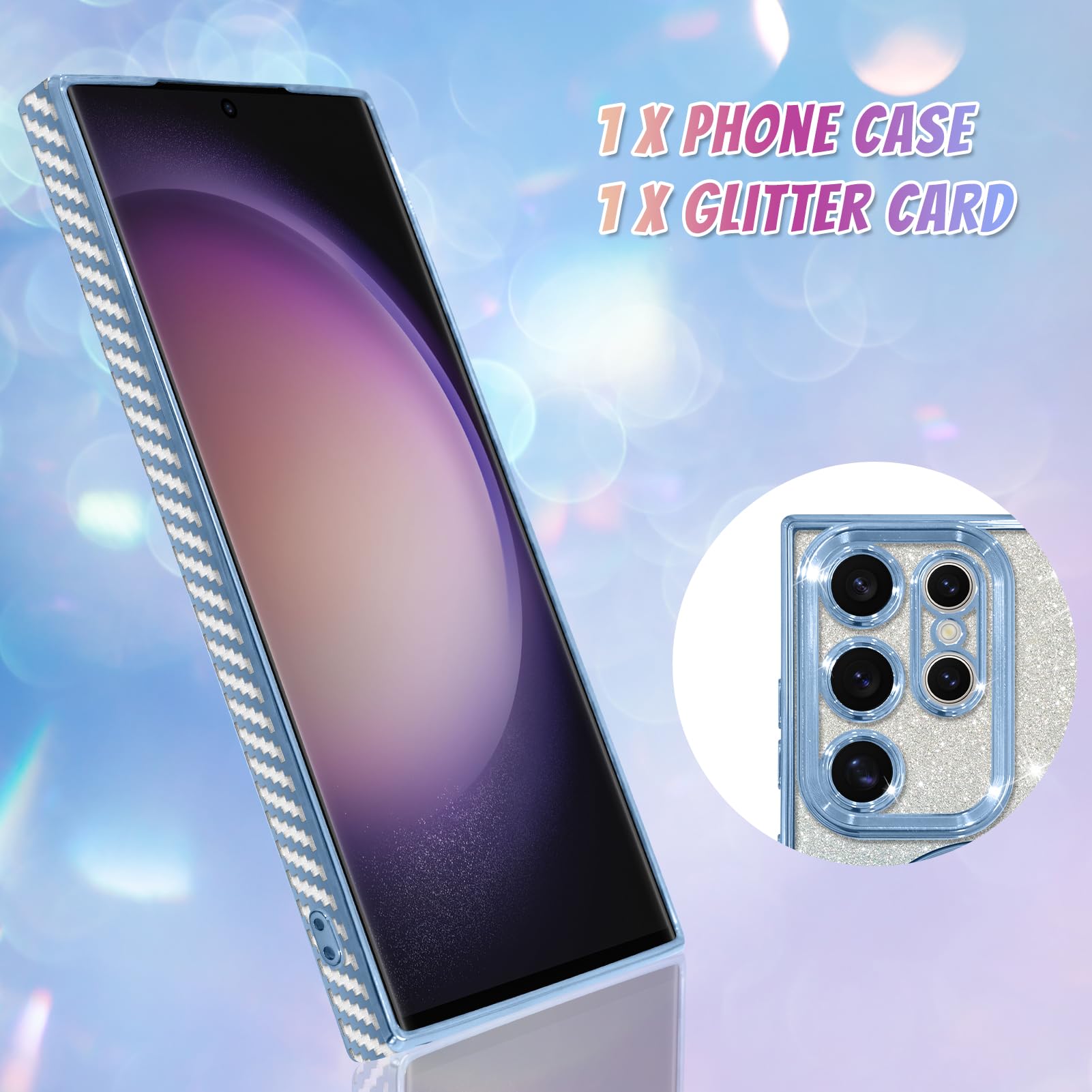 Foto 3 pulgar | Funda De Teléfono Bonoma Compatible Con Samsung Galaxy S23 Ultra - Venta Internacional.