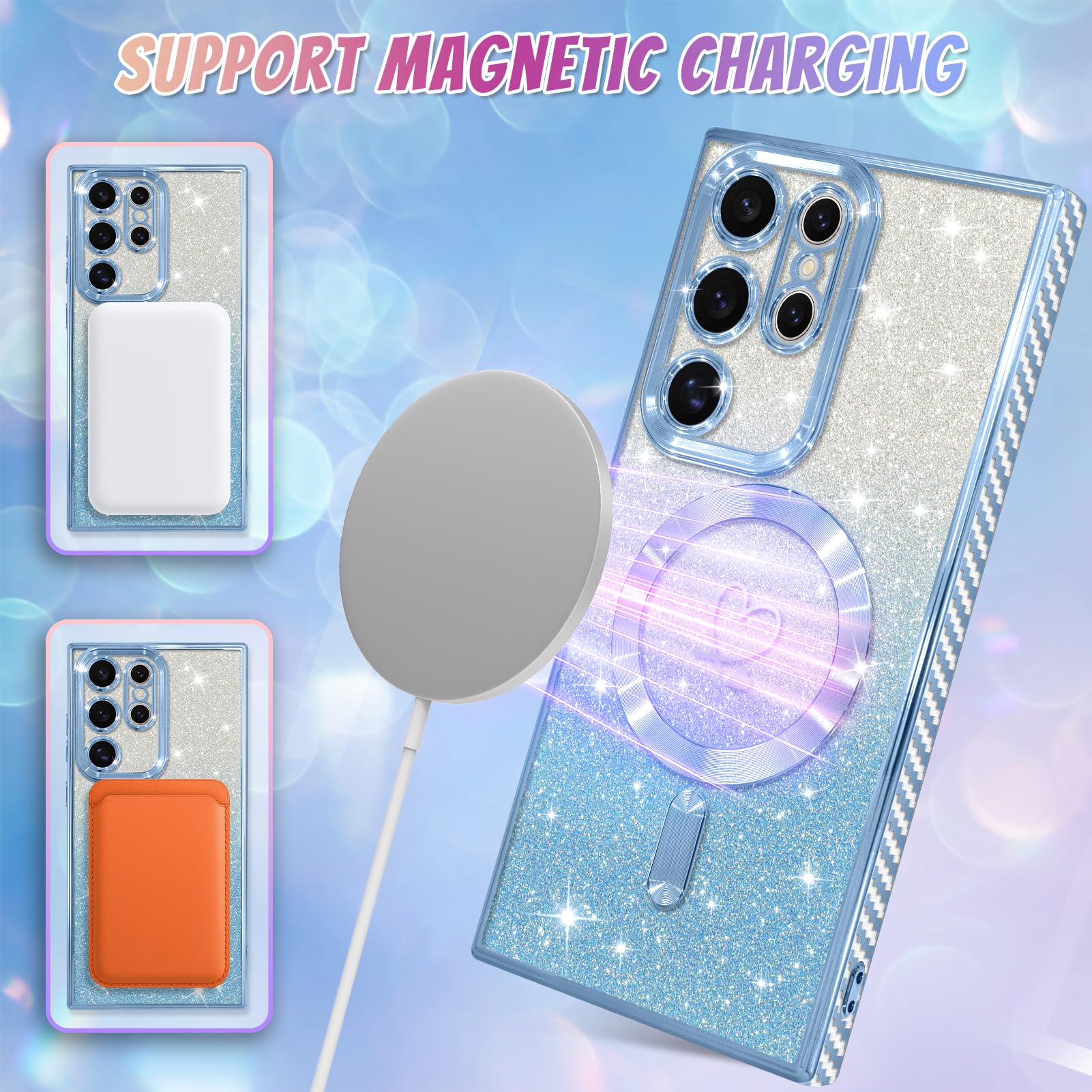 Foto 6 pulgar | Funda De Teléfono Bonoma Compatible Con Samsung Galaxy S23 Ultra - Venta Internacional.