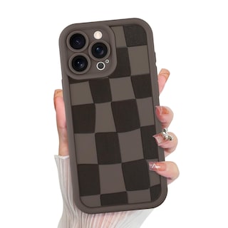 Foto 1 | Funda De Teléfono Kanghar Compatible Con Iphone 15 Pro Max - Marrón - Venta Internacional.