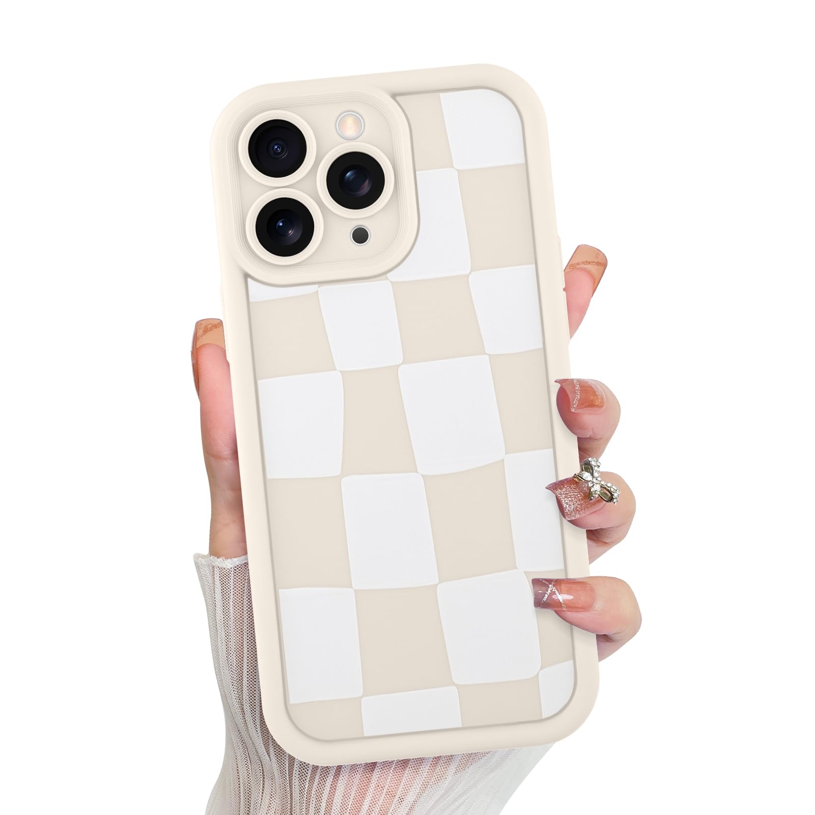 Foto 2 pulgar | Funda De Teléfono Kanghar Compatible Con Iphone 11 Pro Max - Blanca - Venta Internacional.