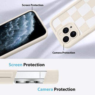 Foto 5 | Funda De Teléfono Kanghar Compatible Con Iphone 11 Pro Max - Blanca - Venta Internacional.