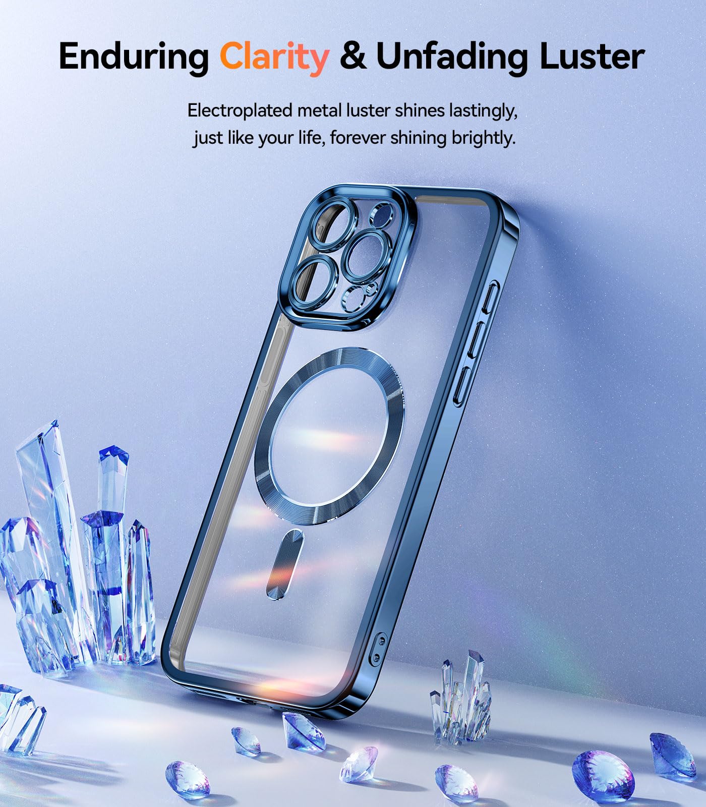 Foto 7 pulgar | Funda De Teléfono Meifigno Diseñada Para Iphone 15 Pro Max Con Accesorios - Venta Internacional.