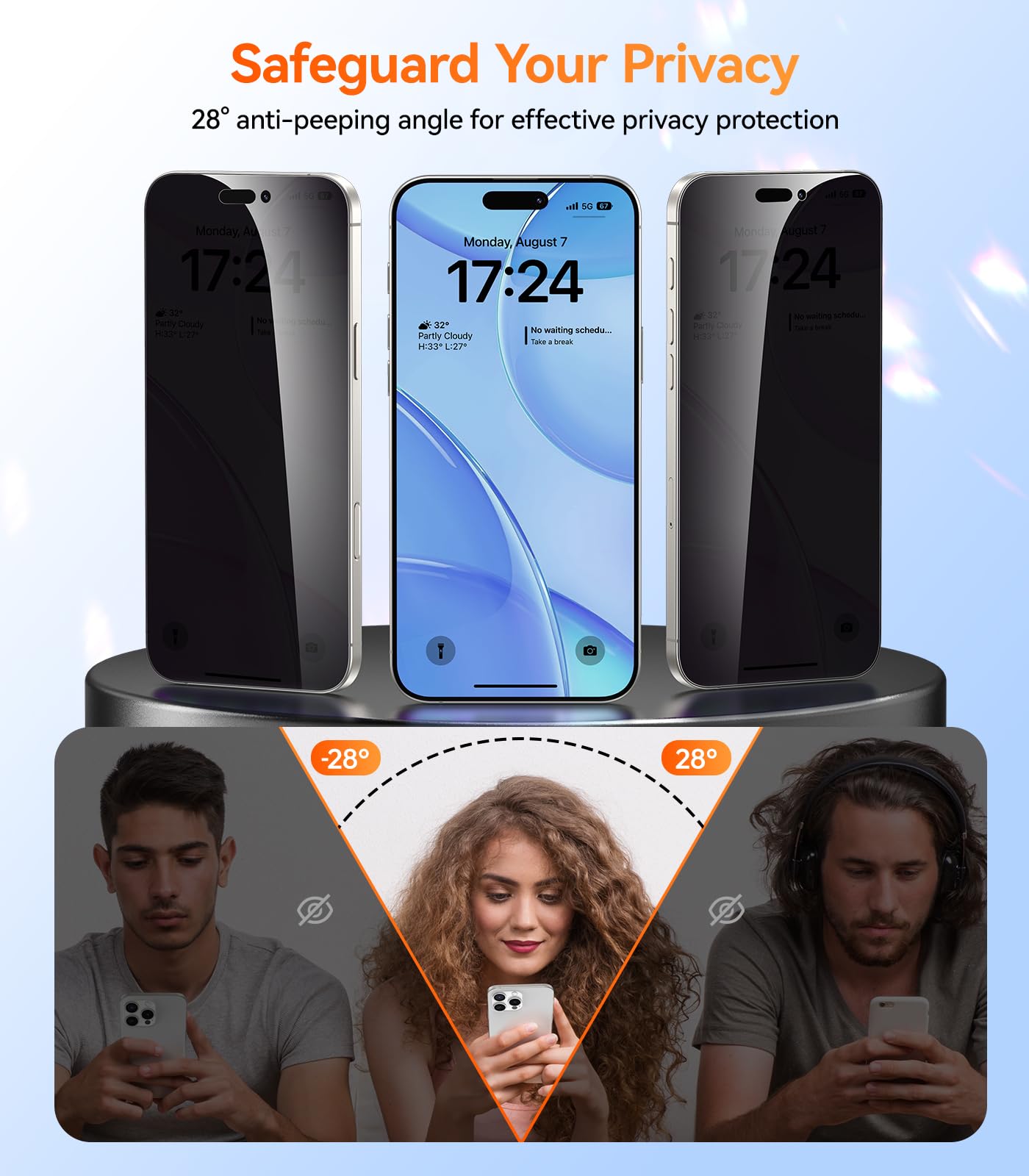 Foto 8 pulgar | Funda De Teléfono Meifigno Diseñada Para Iphone 15 Pro Max Con Accesorios - Venta Internacional.