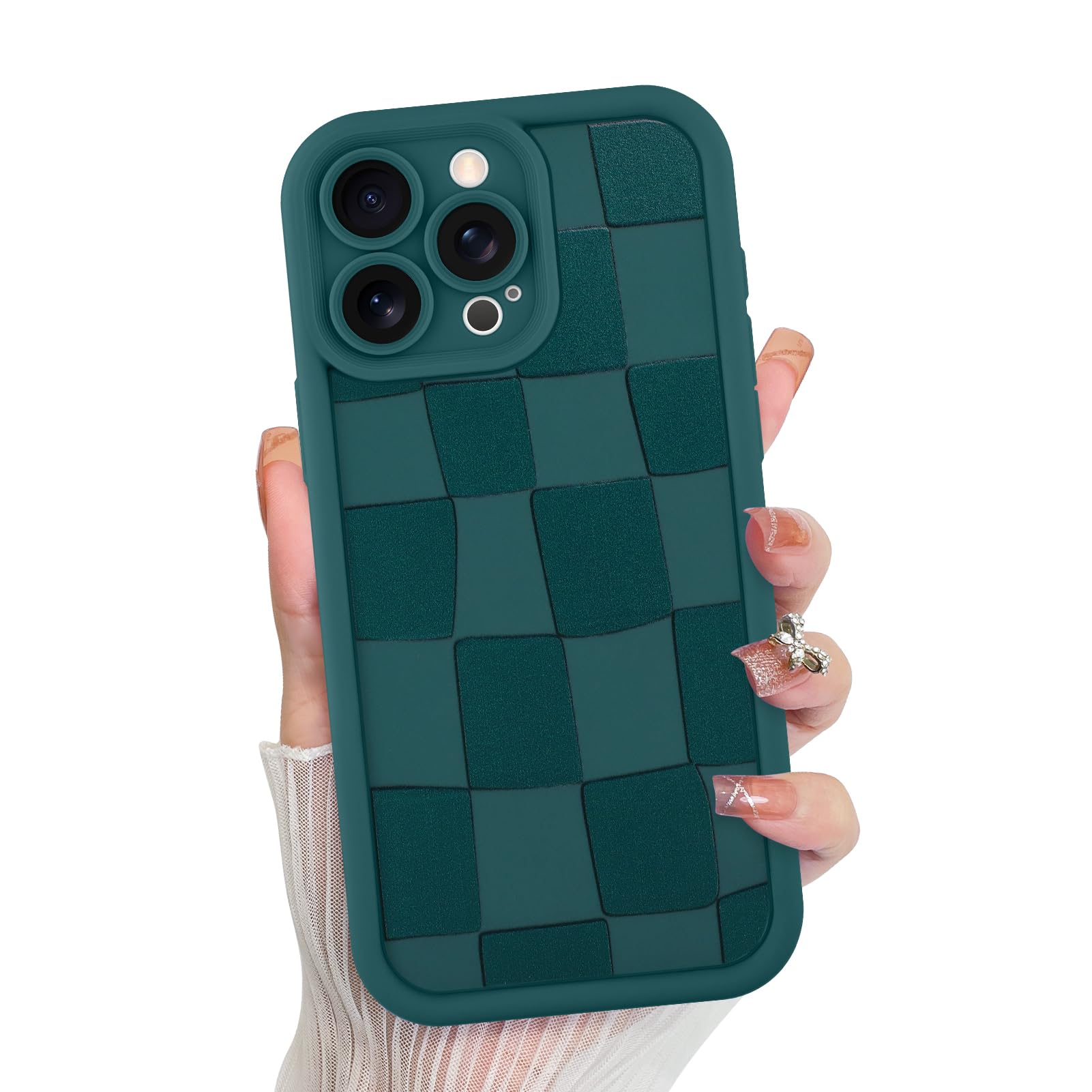 Foto 2 pulgar | Funda De Teléfono Kanghar Compatible Con Iphone 15 Pro Max - Verde - Venta Internacional.