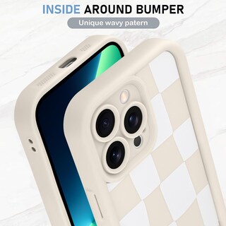 Foto 4 | Funda De Teléfono Kanghar Compatible Con Iphone 13 Pro Max - Blanca - Venta Internacional.
