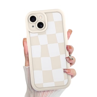 Foto 1 | Funda De Teléfono Kanghar Compatible Con Iphone 14 De Silicona Blanca - Venta Internacional.