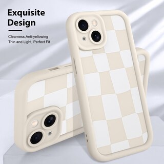 Foto 3 | Funda De Teléfono Kanghar Compatible Con Iphone 14 De Silicona Blanca - Venta Internacional.