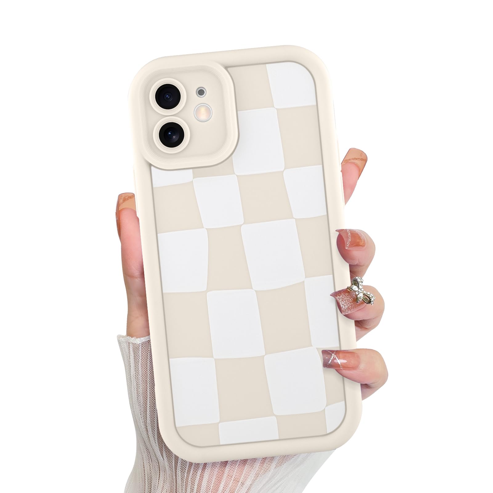 Foto 2 pulgar | Funda De Teléfono Kanghar Compatible Con Iphone 11 De Silicona Blanca - Venta Internacional.