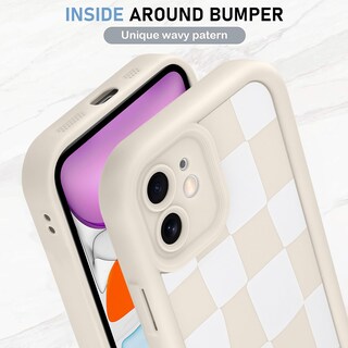 Foto 4 | Funda De Teléfono Kanghar Compatible Con Iphone 11 De Silicona Blanca - Venta Internacional.