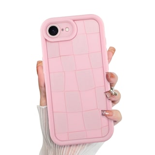Foto 1 | Funda De Teléfono Kanghar Compatible Con Iphone 16e De Silicona Rosa - Venta Internacional.