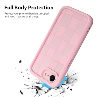 Foto 2 | Funda De Teléfono Kanghar Compatible Con Iphone 16e De Silicona Rosa - Venta Internacional.