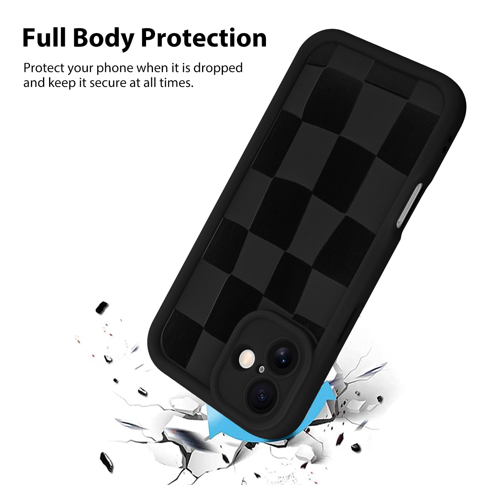 Foto 3 pulgar | Funda De Teléfono Kanghar Compatible Con Iphone 16 Pro De Silicona - Venta Internacional.
