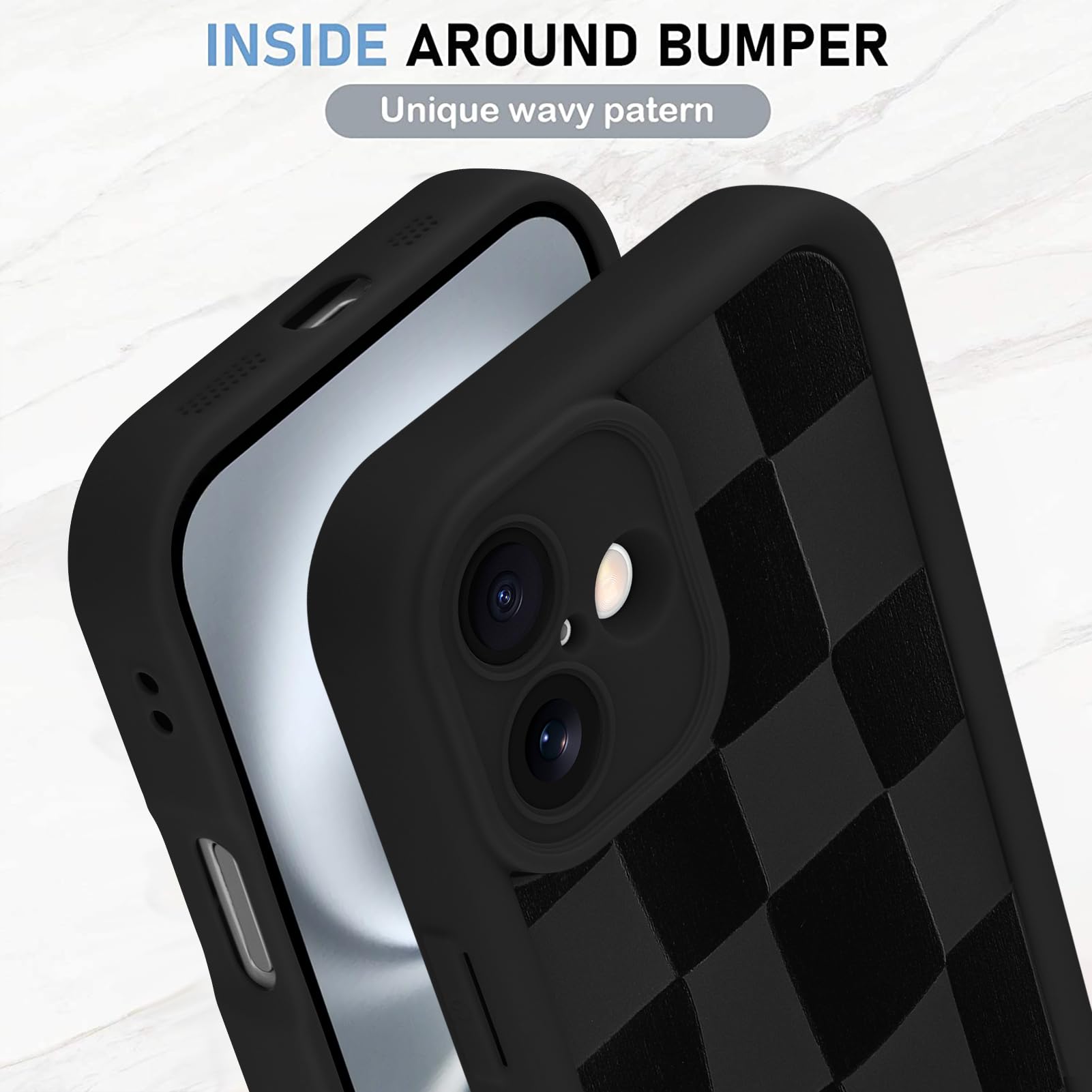 Foto 5 pulgar | Funda De Teléfono Kanghar Compatible Con Iphone 16 Pro De Silicona - Venta Internacional.