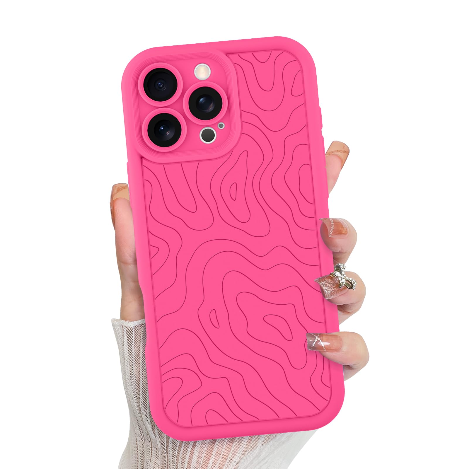 Funda De Teléfono Mzelq Para Iphone 16 Pro Max De Silicona A Prueba De Golpes - Venta Internacional.