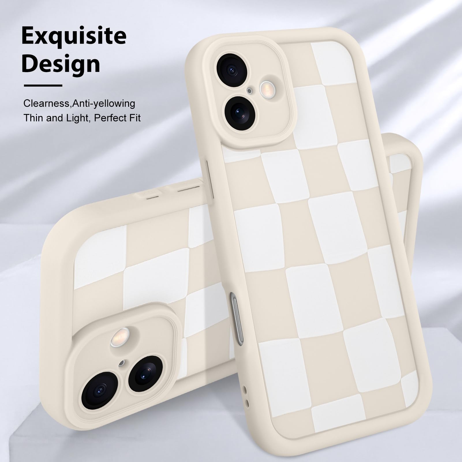 Foto 3 | Funda De Teléfono Kanghar Compatible Con Iphone 16 Plus De Silicona - Venta Internacional.