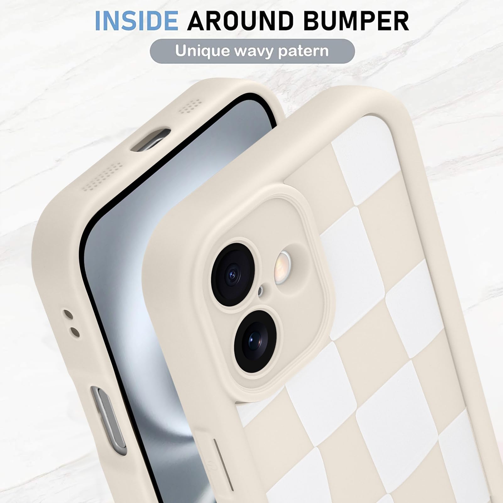 Foto 5 pulgar | Funda De Teléfono Kanghar Compatible Con Iphone 16 Plus De Silicona - Venta Internacional.