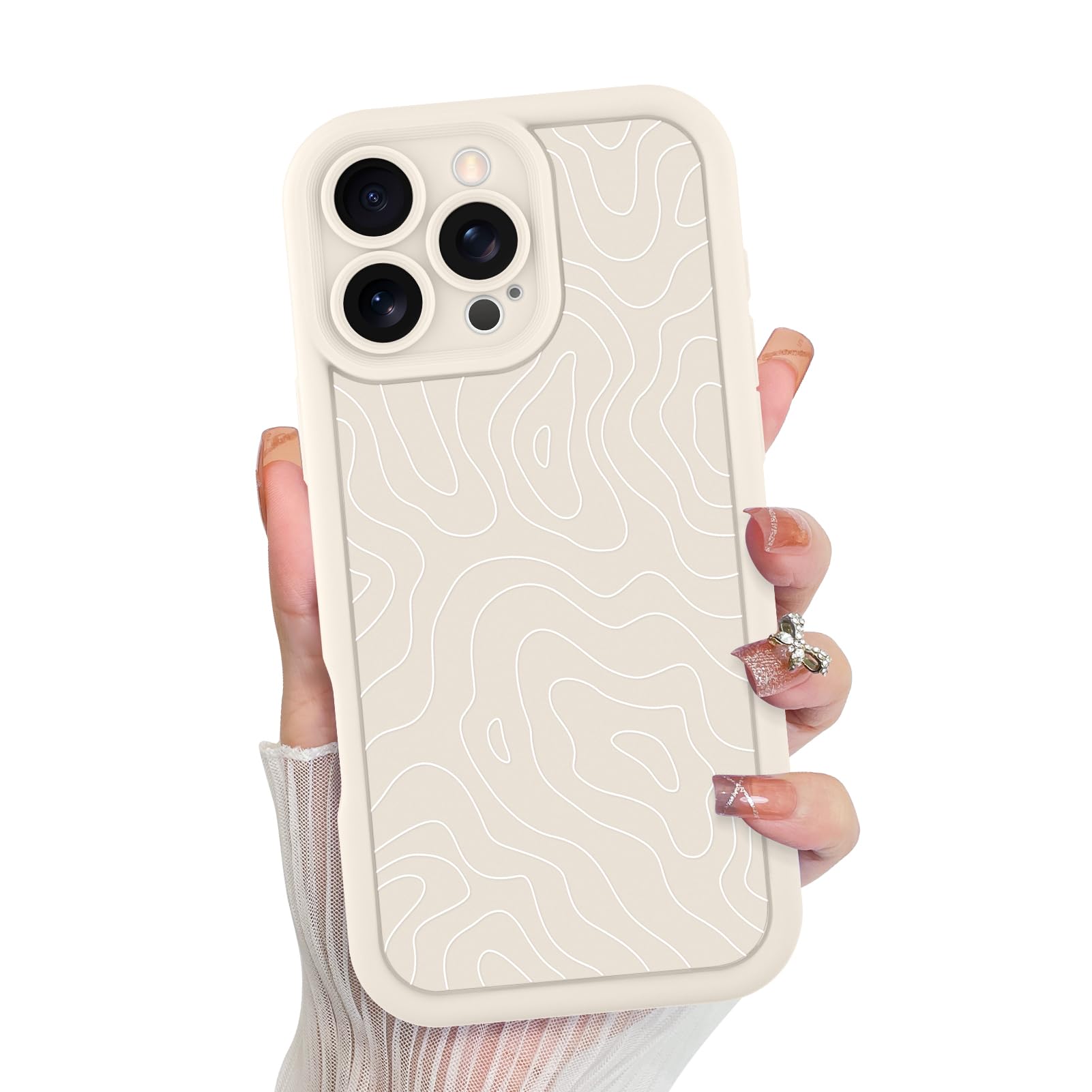 Funda De Teléfono Mzelq Para Iphone 16 Pro Max De Silicona A Prueba De Golpes - Venta Internacional.