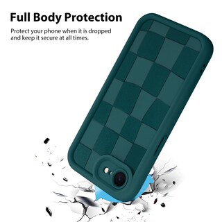 Foto 2 | Funda De Teléfono Kanghar Compatible Con Iphone 16e, Silicona, Color Verde - Venta Internacional.