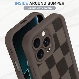 Foto 4 | Funda De Teléfono Kanghar Compatible Con Iphone 16 Pro Max - Marrón - Venta Internacional.