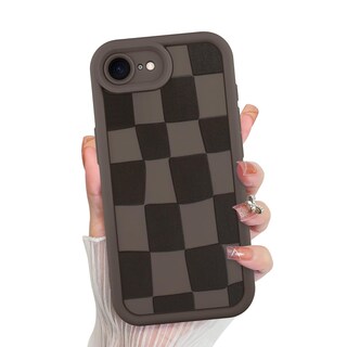 Foto 1 | Funda De Teléfono Kanghar Compatible Con Iphone 16e De Silicona, Color Marrón - Venta Internacional.