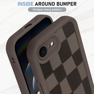 Foto 4 | Funda De Teléfono Kanghar Compatible Con Iphone 16e De Silicona, Color Marrón - Venta Internacional.
