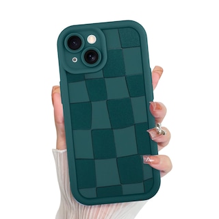 Foto 1 | Funda De Teléfono Kanghar Compatible Con Iphone 15, Silicona, Color Verde - Venta Internacional.