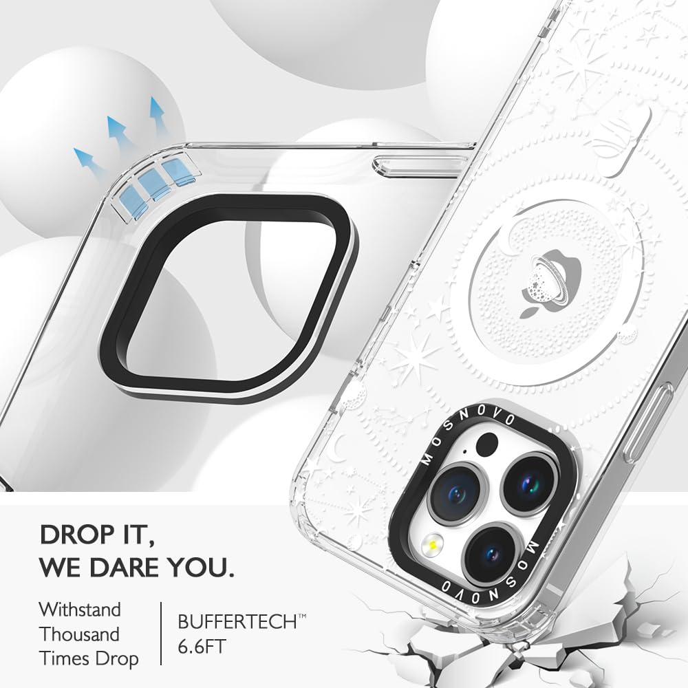 Foto 7 | Funda De Teléfono Mosnovo Para Iphone 14 Pro Max Clear Con Buffertech - Venta Internacional.