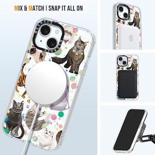 Foto 5 | Funda De Teléfono Mosnovo Para Iphone 15 Plus/iphone 14 Plus Space Cat - Venta Internacional.