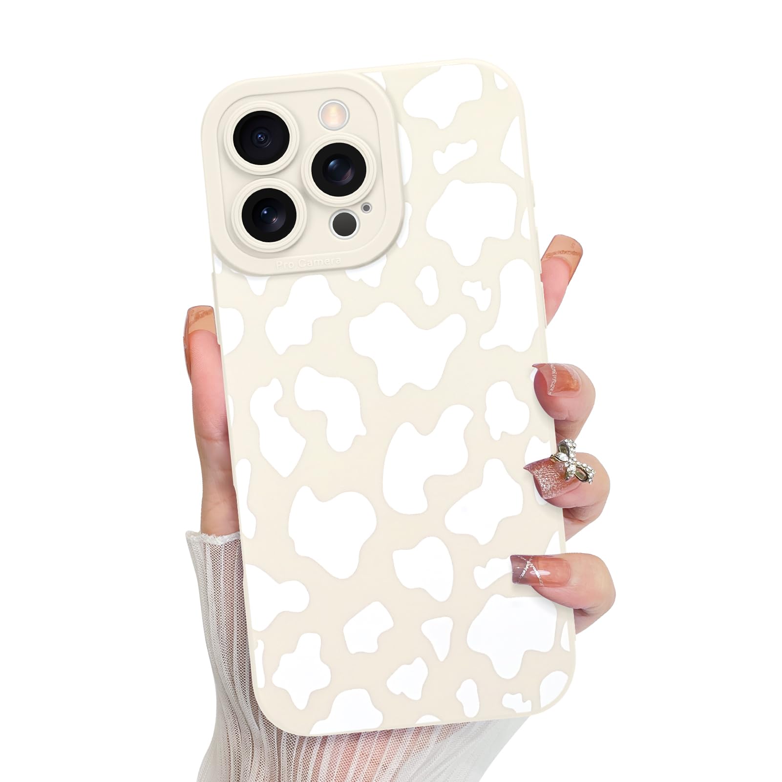 Foto 2 pulgar | Funda De Teléfono Kanghar Compatible Con Iphone 16 Pro Max - Blanca - Venta Internacional.