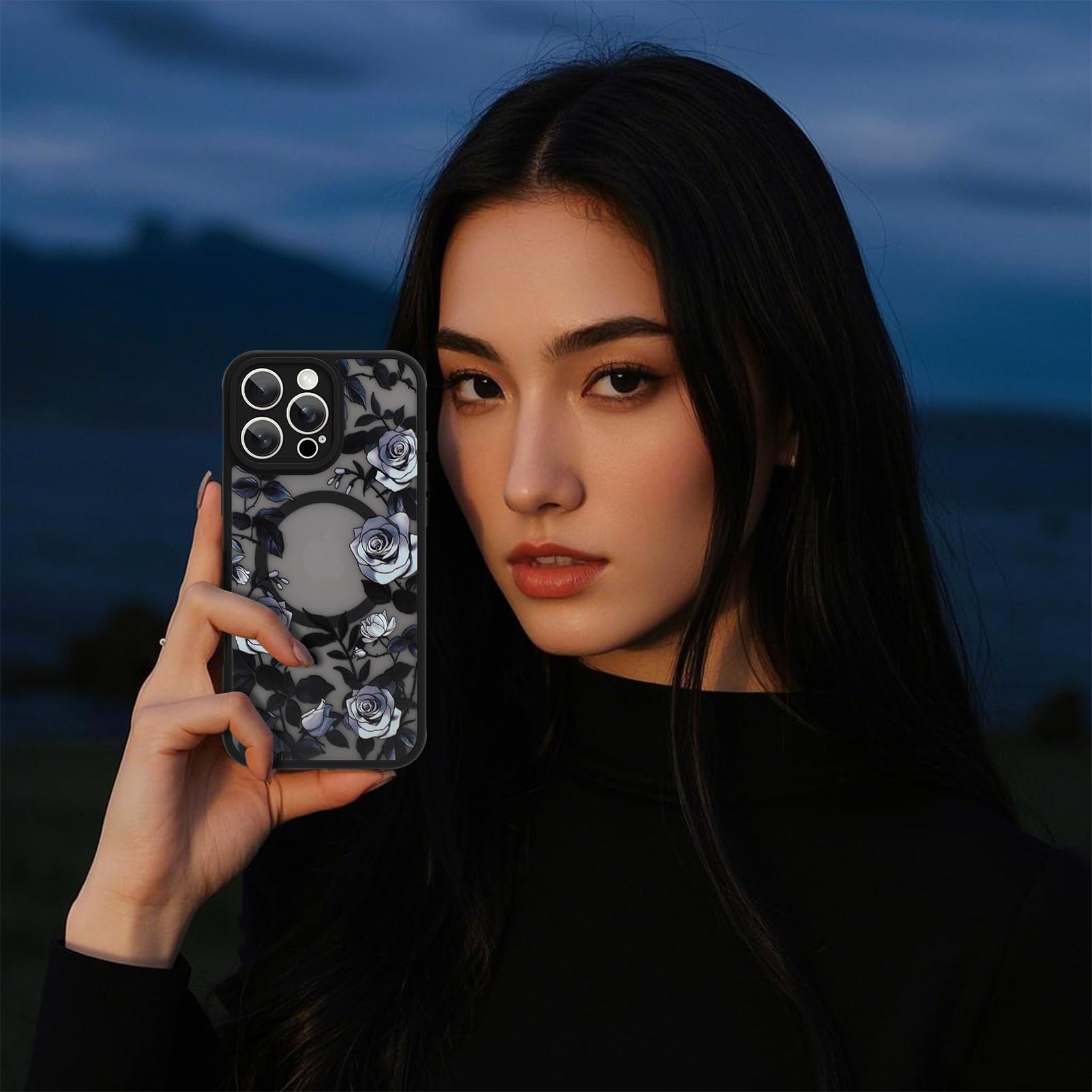 Foto 7 | Funda De Teléfono Aigomara Para Iphone 16 Pro Max Con Magsafe Black - Venta Internacional.