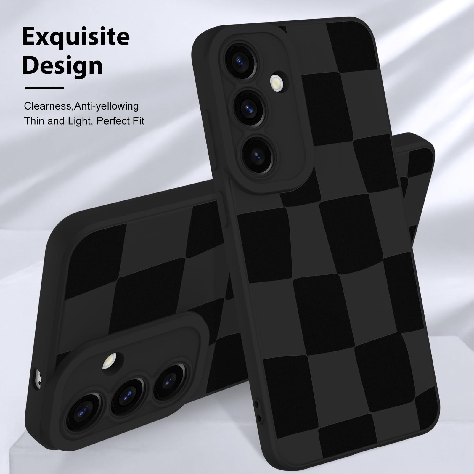 Foto 4 pulgar | Funda De Teléfono Kanghar Compatible Con Samsung Galaxy S25, Negra - Venta Internacional.