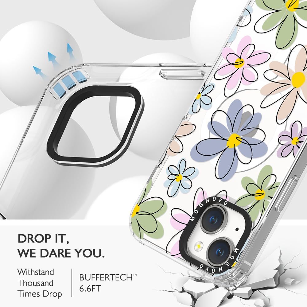 Foto 7 | Funda De Teléfono Mosnovo Buffertech Drop Protection Para Iphone 14/13 - Venta Internacional.