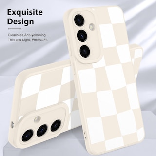 Foto 3 | Funda De Teléfono Kanghar Compatible Con Samsung Galaxy S25, Blanca - Venta Internacional.